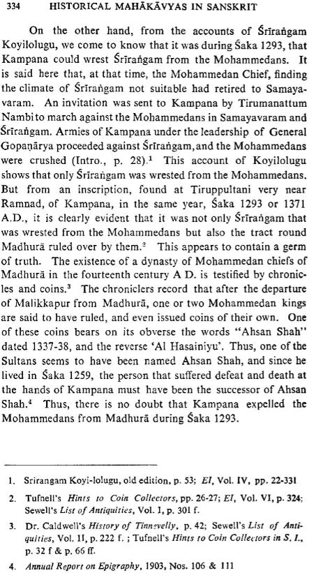 Historical Mahakavyas In Sanskrit: Eleventh to Fifteenth Century A.D (An Old and Rare Book)