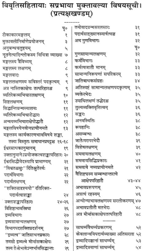 Nyayasiddhantamuktavali (Pratyaksakhanda and Karikavali) Set of 2 Volumes