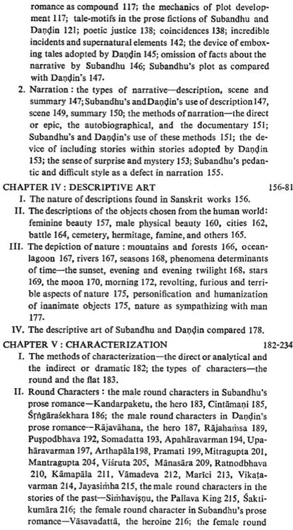 Subandhu and Dandin (An Old and Rare Book)