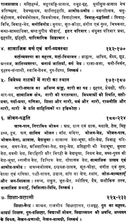 Social Depiction in Sanskrit Plays (An Old &amp; Rare Book)