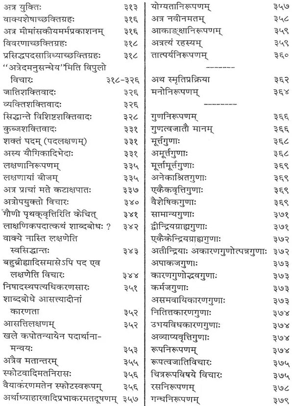 Nyaya Siddhanta Muktavali (Part-2)