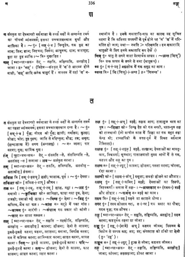 Padmacandrakosa A Comprehensive Sanskrit Hindi Dictionary (An Old and Rare Book)