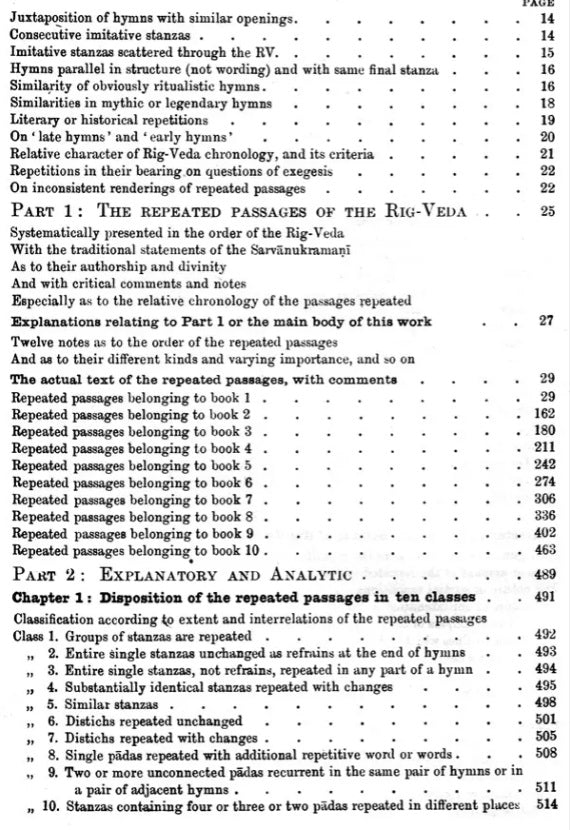 Rig-Veda Repetitions : The Repeated Verses and Distichs and Stanzas of The Rig-Veda In Systematic presentation and With Critical Discussion (An Old and Rare Book)