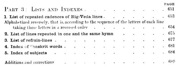 Rig-Veda Repetitions : The Repeated Verses and Distichs and Stanzas of The Rig-Veda In Systematic presentation and With Critical Discussion (An Old and Rare Book)