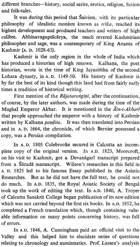 Early Medieval History of Kashmir : With Special Reference to The Loharas (An Old and Rare Book)