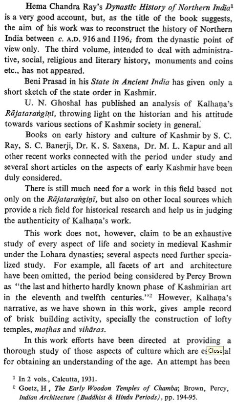 Early Medieval History of Kashmir : With Special Reference to The Loharas (An Old and Rare Book)