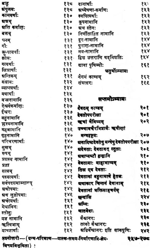 Nirukat Panchadhayayi (Chapter 1, 2, 3, 4, 7)