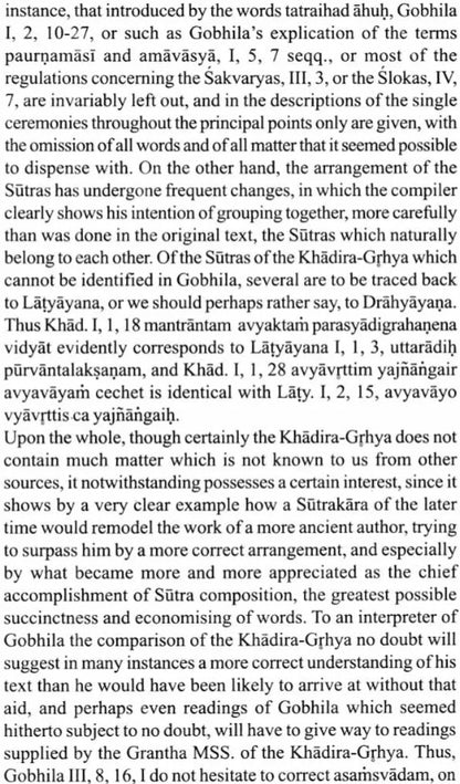 Khadira-Grihyasutra or Drahyayania-Grihyasutra