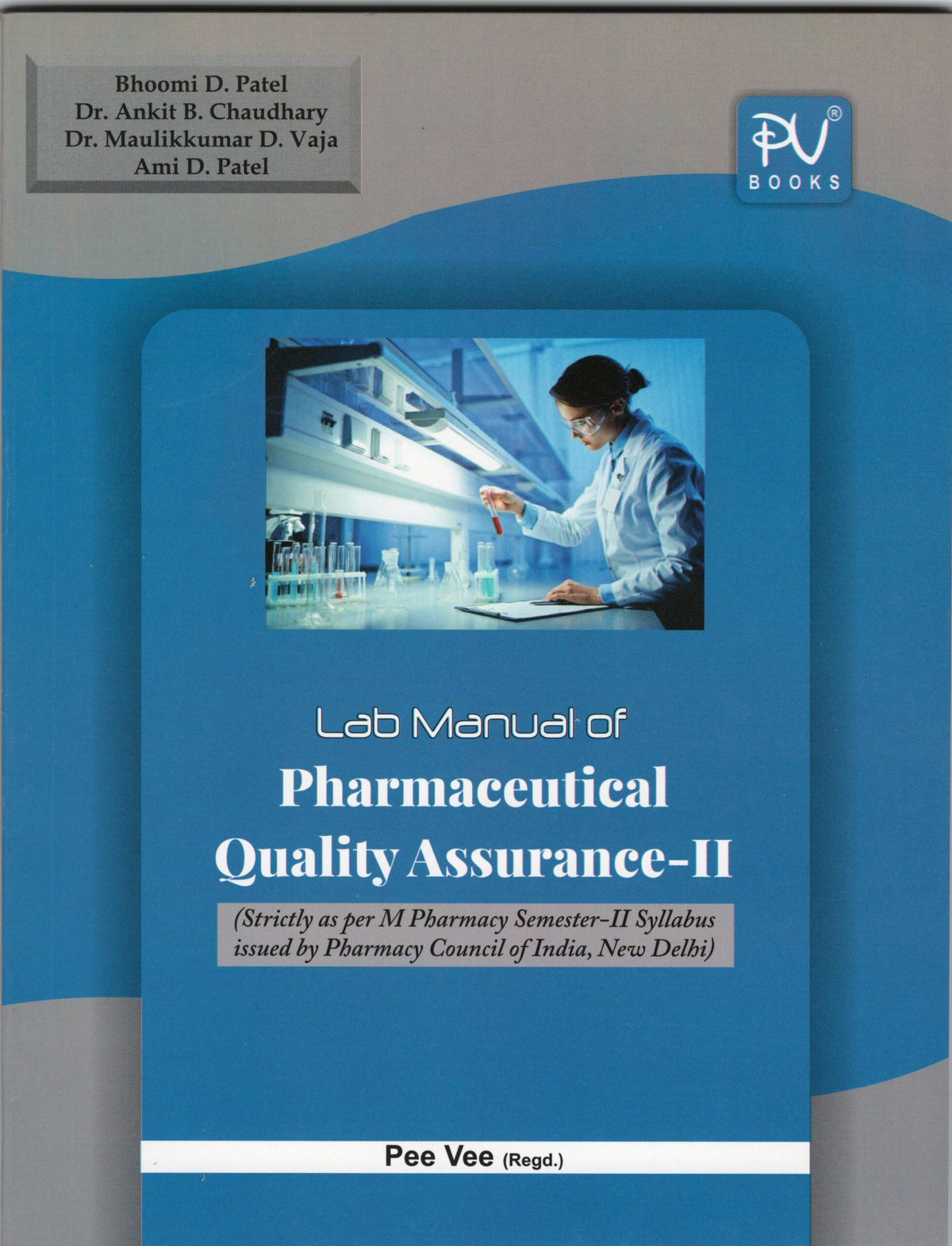LAB MANUAL OF PHARMA QUALITY ASSURANCE-II