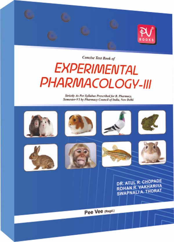 CONCISE TEXT BOOK OF EXPERIMENTAL PHARMACOLOGY-III (B.PHARM 6TH SEM.) - Retail Maharaj
