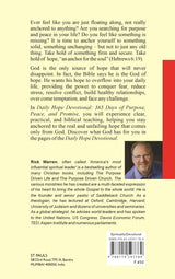 Daily Hope Devotional: 365 Days of Purpose, Peace, and Promise - Retail Maharaj