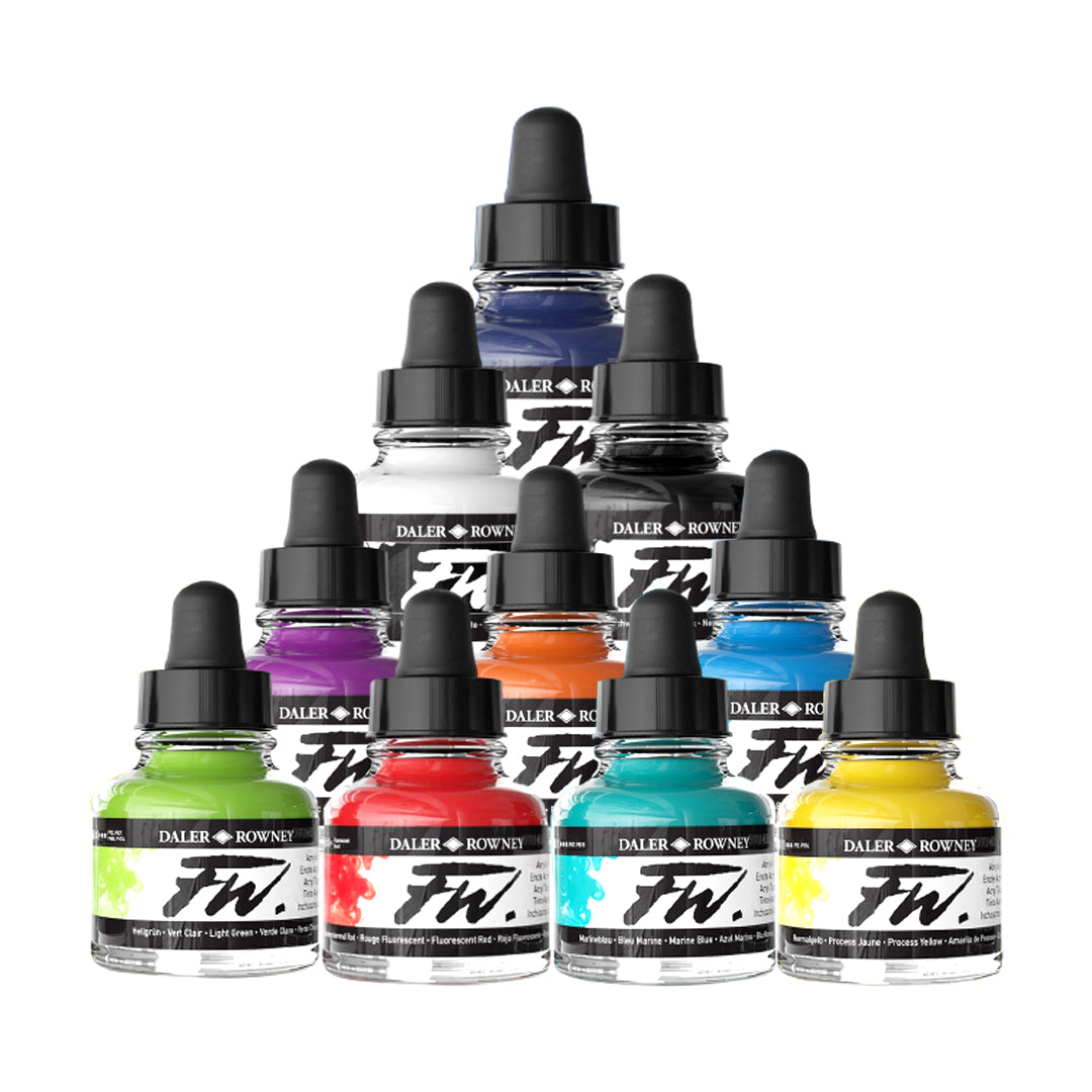 Daler Rowney FW Artist Acrylic Ink 29.5ml Open Stock