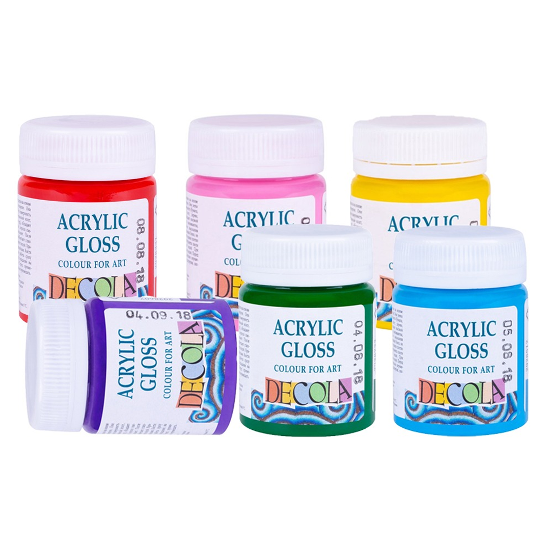 Decola Acrylic Gloss Colour 50ml Open Stock