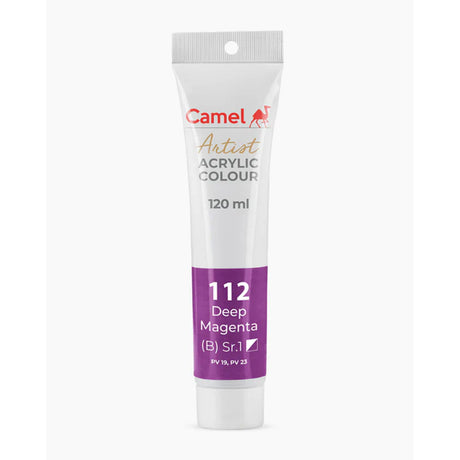 Camel Artist Acrylic Colours (Individual Tube of 120ml) - Retail Maharaj