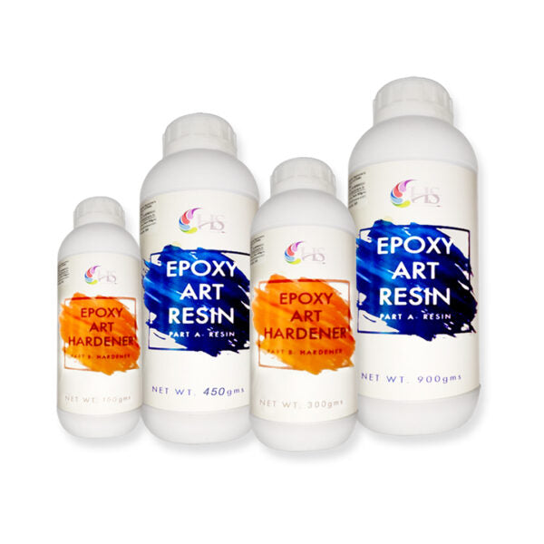 HS Epoxy Art Resin and Hardener Clear Gloss Coating System - Retail Maharaj