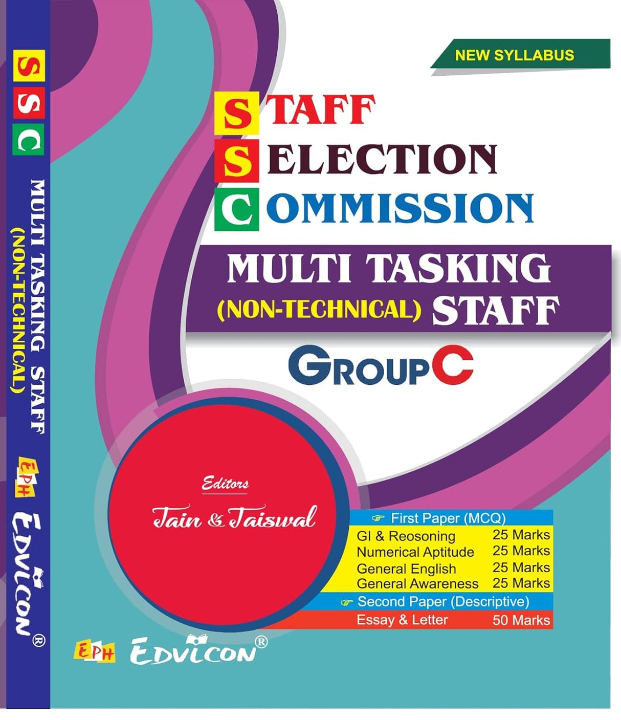 Staff Selection Commission Multi Tasking (Non-Technical) Staff - Group - C (English Version) - Retail Maharaj
