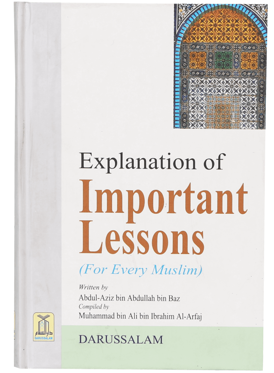Explanation of Important Lessons (for Every Muslim) - Retail Maharaj