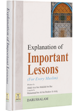 Explanation of Important Lessons (for Every Muslim) - Retail Maharaj