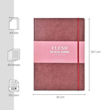 Scholar Flesh Toned Beige Paper Journal Sketchbook 160 GSM Hardcover - Retail Maharaj