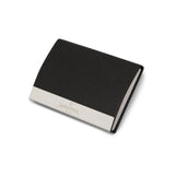 Sheaffer 100 Ballpoint Pen with Business Card Holder Gift Set Glossy Black Chrome