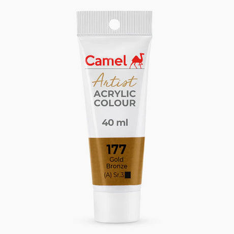 Camel Artist Acrylic Colours (Individual Tube of 40ml) - Retail Maharaj
