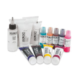 Golden Acrylic Explorer 14 Set with Heavy Body Fluid OPEN and High Flow Colors