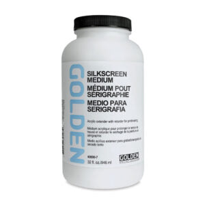 Golden Acrylic Silkscreen Medium for Fine Art Screen Printing - Retail Maharaj