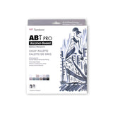 Tombow ABT PRO Alcohol Based Dual Tip Art Markers Palette Set of 12