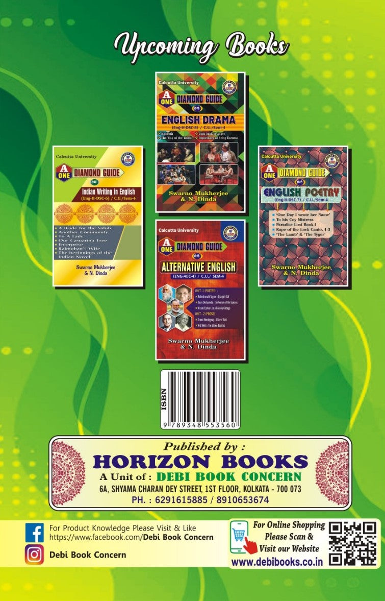 A-One Diamond Guide on Popular Literature (Eng-H-DSC-5) C.U. Sem-4 (English Version) - Retail Maharaj