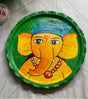 Palette Whirl – Hand-Painted Decorative Plate by Innocent Hand - Retail Maharaj