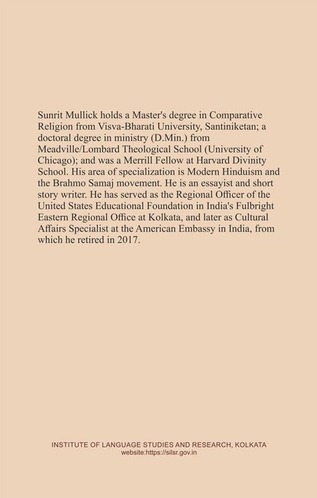 The Brahmo Interfaith Dialogue: Revisiting the American Missions of Protap Chunder Mozoomdar (English Version) - Retail Maharaj