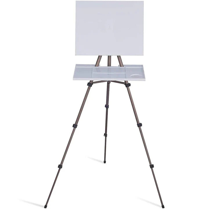 Retail Maharaj Artist Watercolor Field Easel – Lightweight Adjustable Metal A-Frame - Retail Maharaj