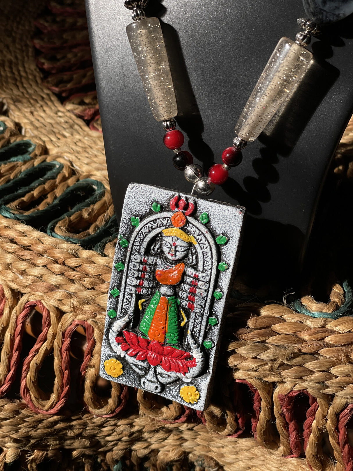 Divine Swastik Necklace Set