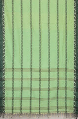 Santipuri Cotton Saree – Green