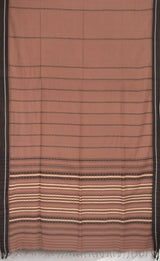 Begumpuri Cotton Saree – Chocolate Brown - Retail Maharaj