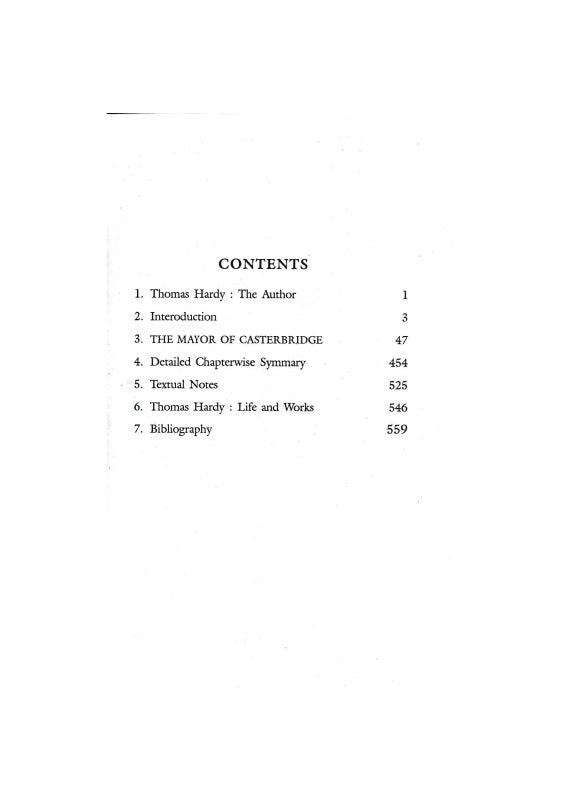 Thomas Hardy The Mayor of Casterbridge (English Version) (Text with Critical) (Reading Classics) - Retail Maharaj