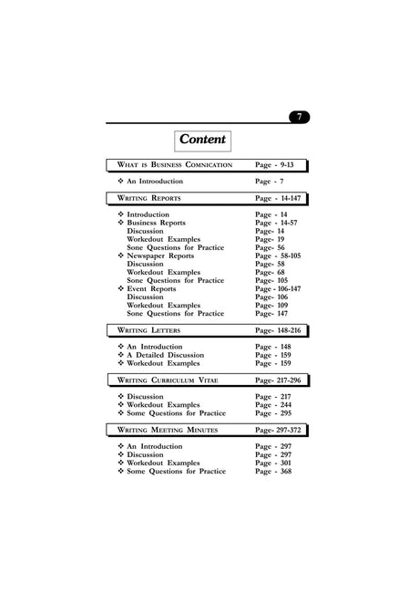 ABC OF BUSINESS WRITING (SEC) SEMESTER-1, C.U. (English Version) - Retail Maharaj