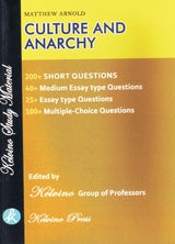 Matthew Arnold Culture and Anarchy (English Version) (Questions and Answers)