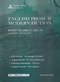 English Prose-II Modern Fiction (English Version) (Text with Critical) (ENG-H-DSC-11) Semester-5, C.U. - Retail Maharaj