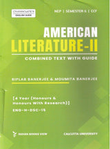 American Literature-II Complete Text with Guide (ENG-H-DSC-15) Sem-6, CU (English Version) - Retail Maharaj