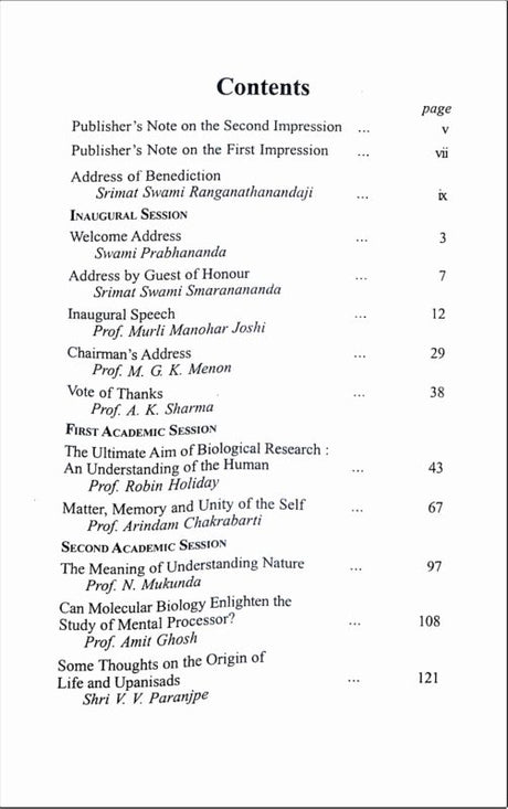 Life, Mind, and Consciousness - Retail Maharaj