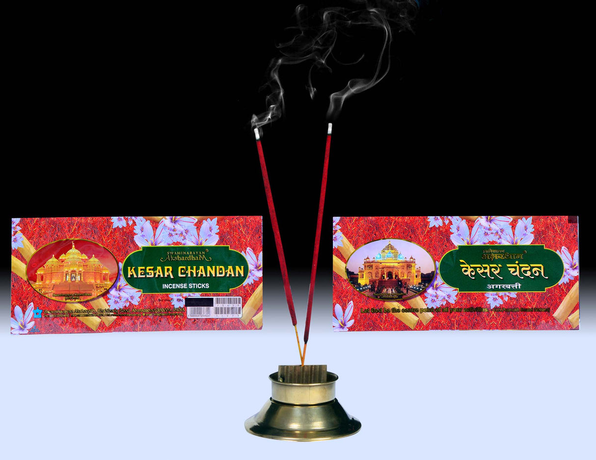 Kesar Chandan 9" Stick | Pouch
