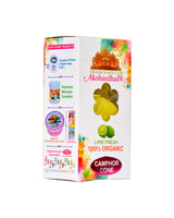 Lime Fresh Camphor Cone 3" Cone | 5.5" Box