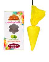 Lime Fresh Camphor Cone 3" Cone | 5.5" Box