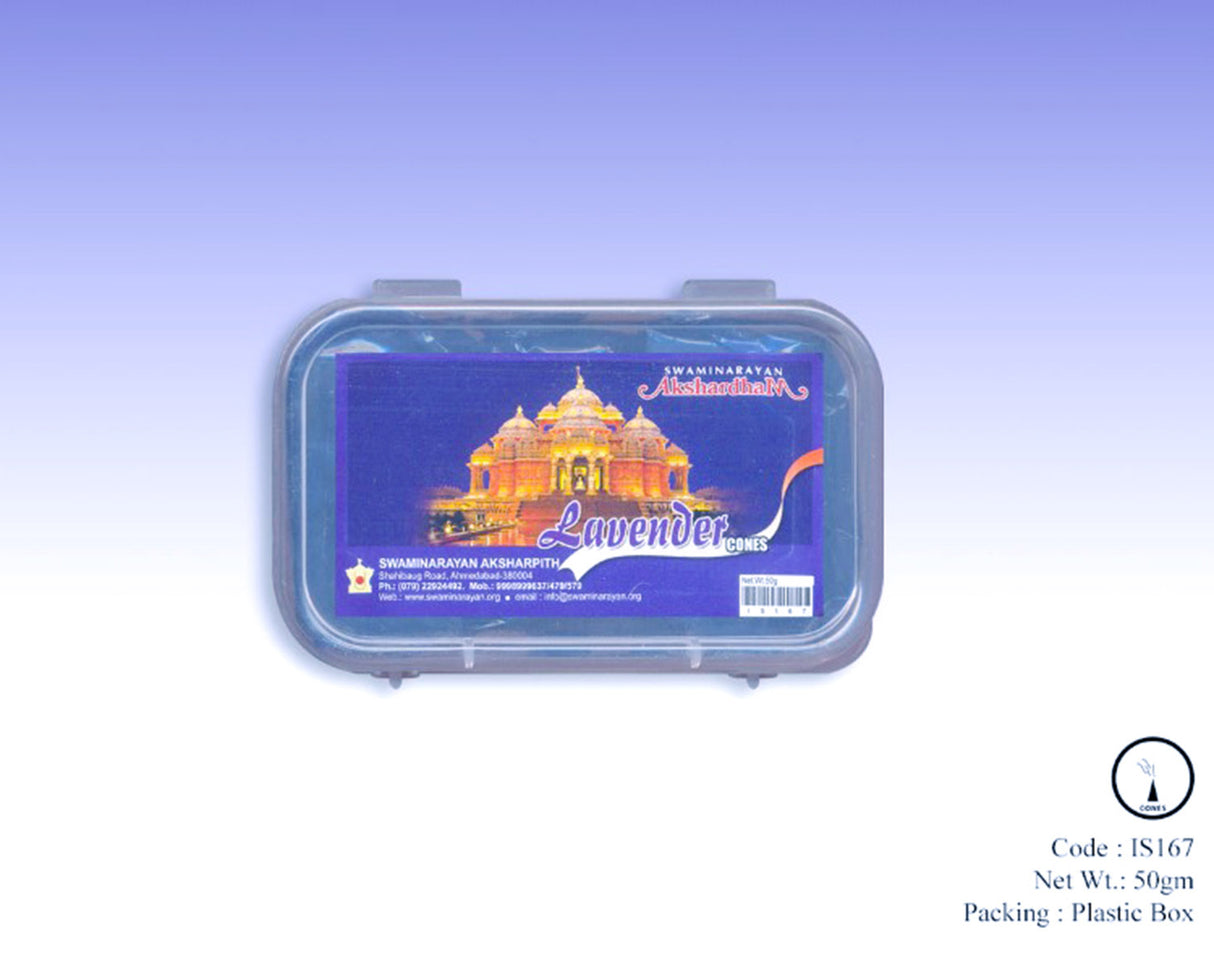Lavender Cones 1.5" Cone | Plastic Container
