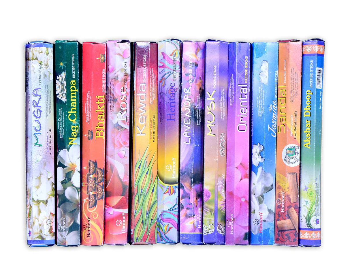 Harmony: 12-in-1 (25 GM per box) 9" Stick | Box - Retail Maharaj
