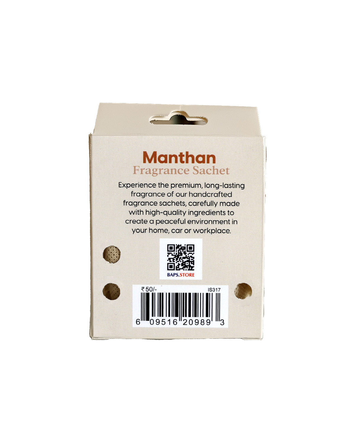 Manthan Fragrance Sachet 4.5" B.O.P Bag - Retail Maharaj