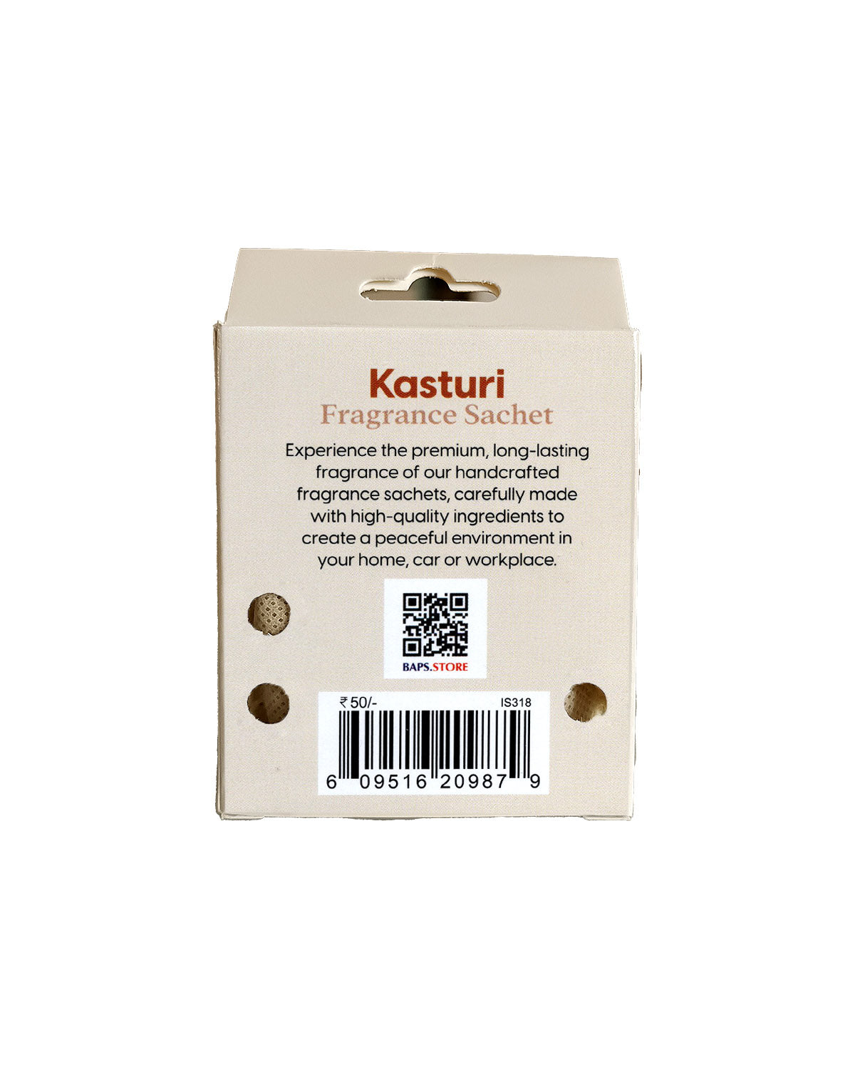 Kasturi Fragrance Sachet 4.5" B.O.P Bag