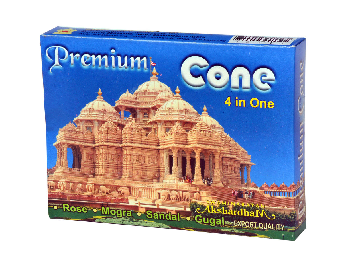 Premium Cone: 4-in-1 (50 GM per Bag) 2" Cone | Box - Retail Maharaj