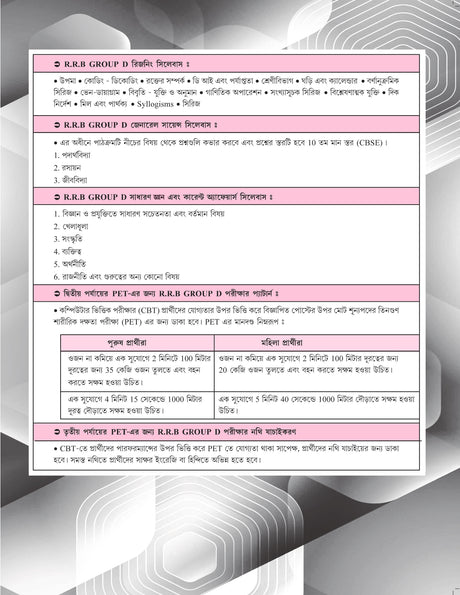 Winners RRB Group-D (Technical & Non-Technical) Practice Set (Byakkhasoho) (Bengali Version) - Retail Maharaj